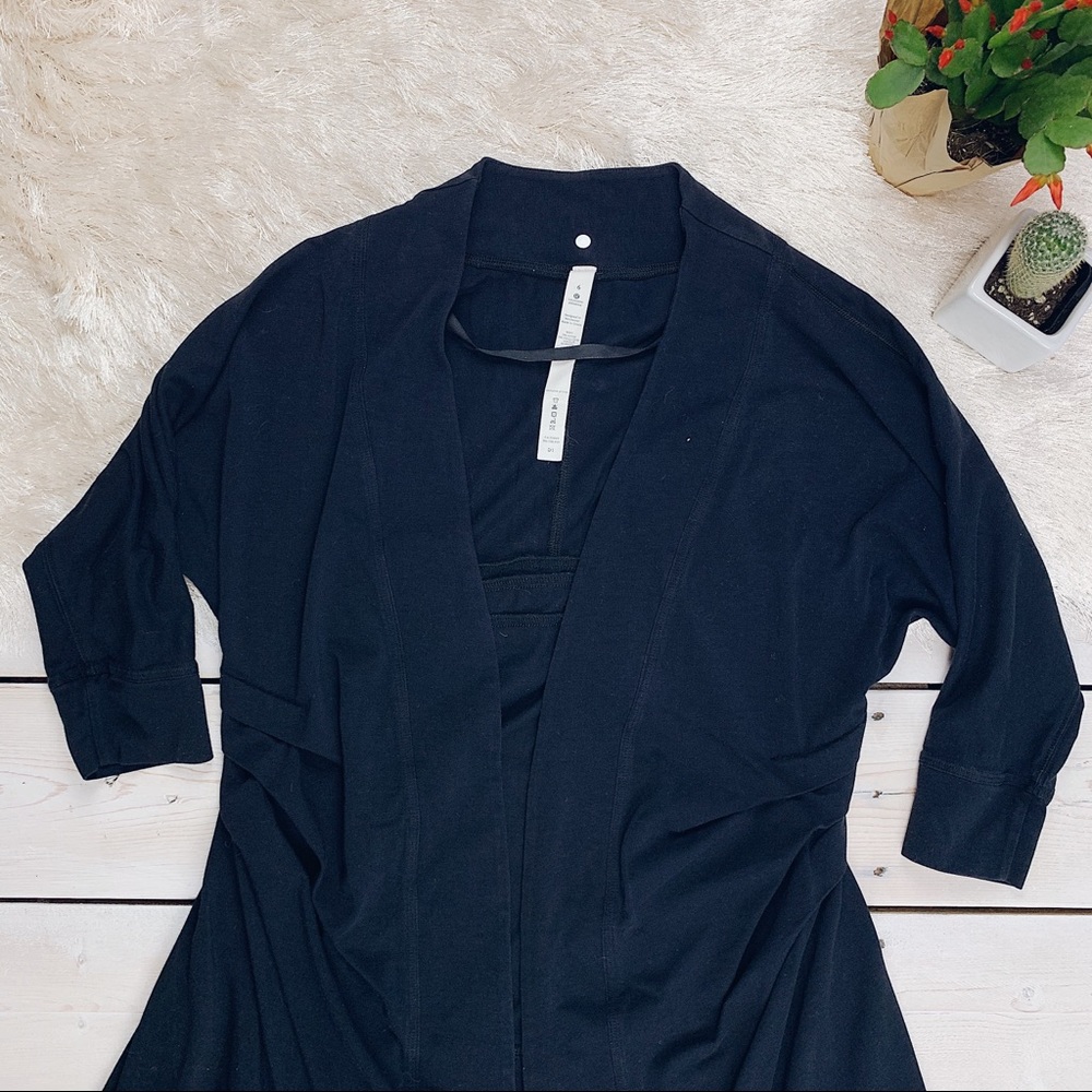 lululemon athletica | Black Cardigan Wrap - Picture 2 of 5